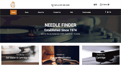 Desktop Screenshot of needlefinder.net